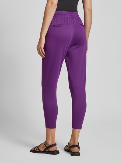 ICHI Stoffen broek met verkorte pasvorm, model 'KATE' Violet - 5