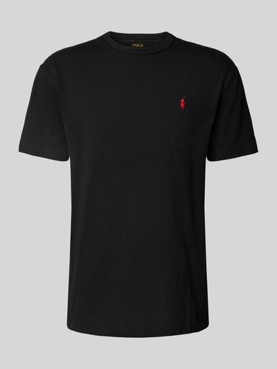 Polo Ralph Lauren T-shirt z wyhaftowanym logo Czarny 2