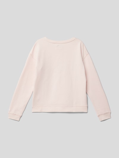 Pepe Jeans Bluza z nadrukiem z logo model ‘ROSE’ Jasnoróżowy 3