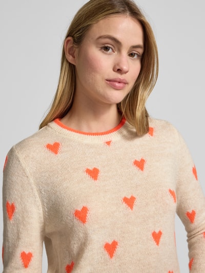 Essentiel Antwerp Relaxed Fit Pullover mit Woll-Anteil Modell 'ISA' Beige 3