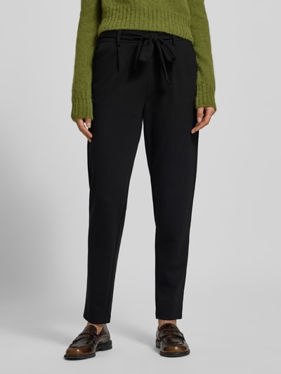 MSCH Copenhagen Comfortbroek met tailleriem  Zwart - 4