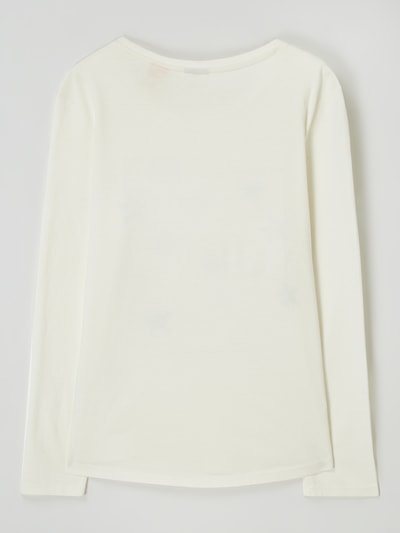 s.Oliver RED LABEL Longsleeve aus Baumwolle  Offwhite 3