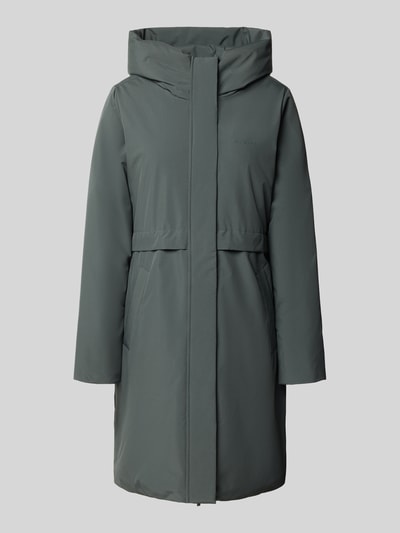 Mazine Jas met capuchon Flessengroen - 2