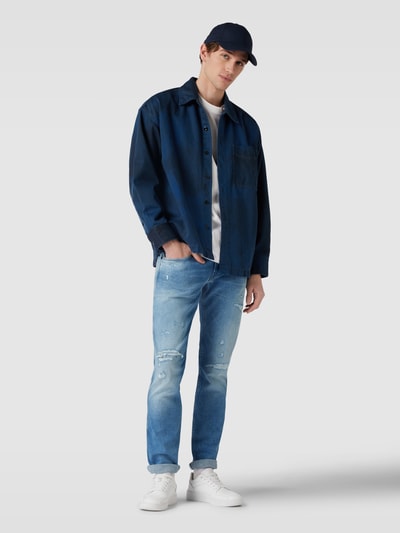 Replay Jeans in used-look, model 'Anbass' Lichtblauw - 1