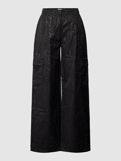 Calvin Klein Jeans Cargobroek met all-over print Zwart - 1