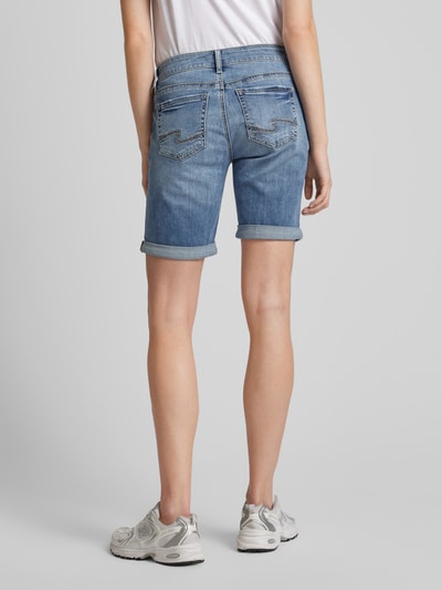 Silver Jeans Regular Fit Jeansshorts im Destroyed-Look Modell 'Elyse' Blau 5