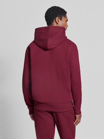 Polo Ralph Lauren Regular Fit Hoodie aus Baumwoll-Mix Bordeaux 5
