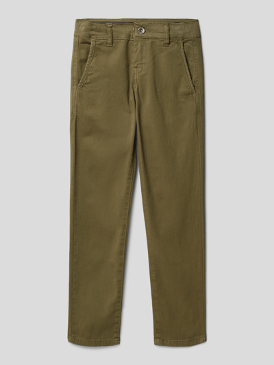 G.O.L. Hose mit französischen Eingrifftaschen Olivgrün 1