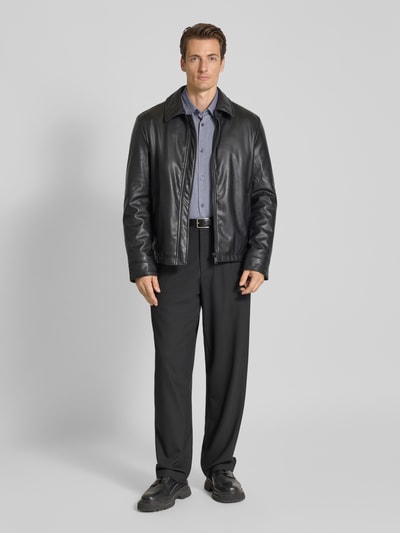 ARMANI EXCHANGE Koszula casualowa regular fit z kołnierzykiem typu kent Jasnoniebieski 1