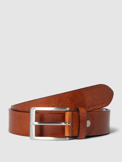 Tom Tailor Riem met doornsluiting, model 'JADEN' Cognac - 1