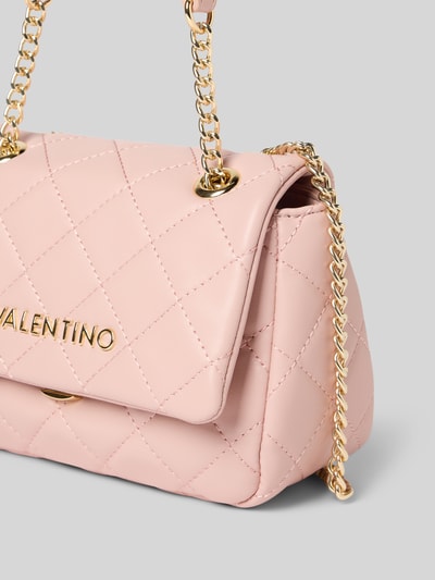 VALENTINO BAGS Torba na długim pasku z imitacji skóry model ‘Ocarina’ Różowawy 2