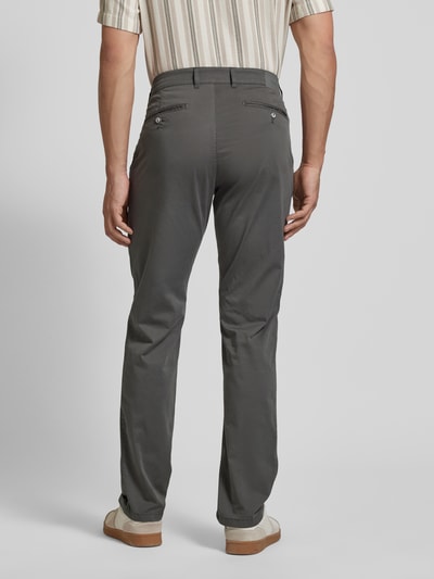 Brax Regular Fit Chino mit Paspeltasche Modell 'EVEREST' Hellgrau 5