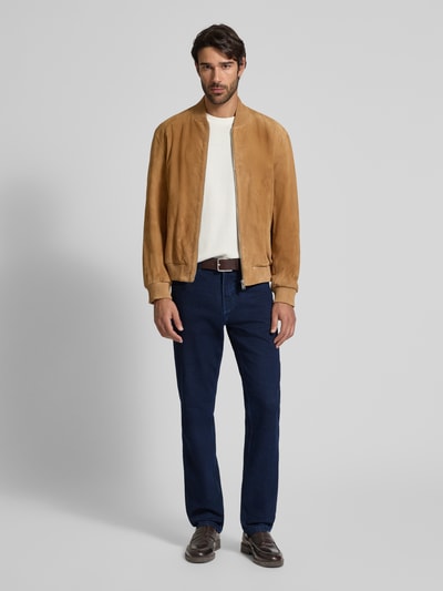 Christian Berg Men Regular Fit Jeans mit Eingrifftaschen Jeansblau 1