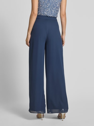 Christian Berg Cocktail Relaxed fit marlenebroek met naadritssluiting Donkerblauw - 5