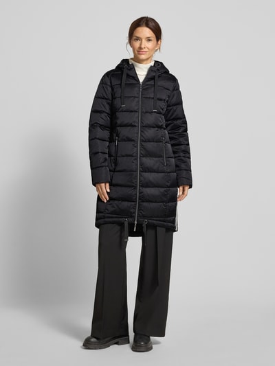monari Steppmantel mit Kapuze Black 4