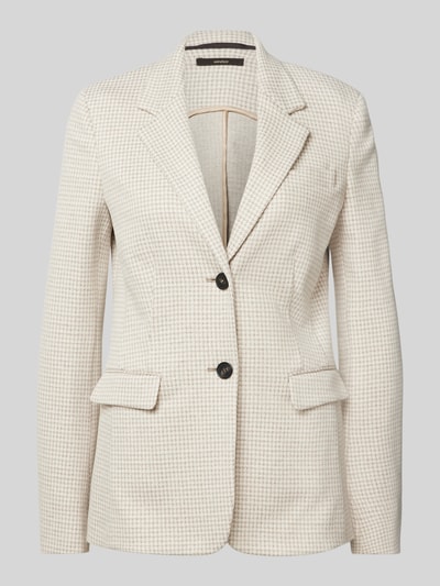 Windsor Blazer mit Brustleistentasche Beige 2