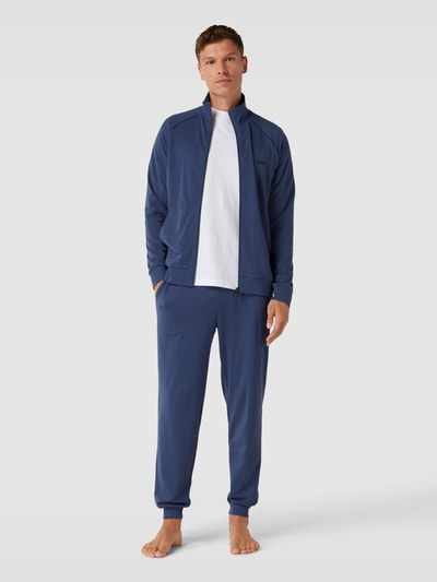 BOSS Sweatpants mit Label-Stitching Blau 1