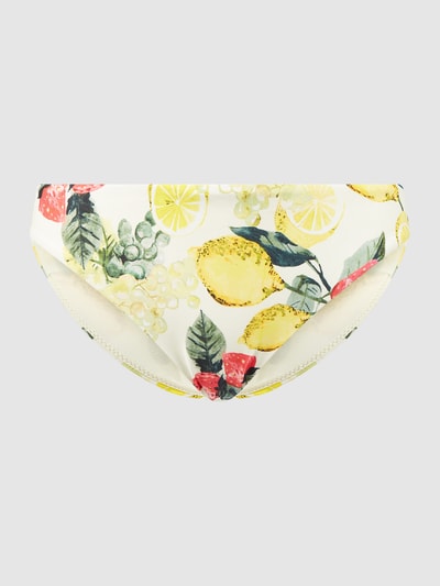 Seafolly Bikini-Hose mit Allover-Muster Modell 'Lemoncello' Gelb 2