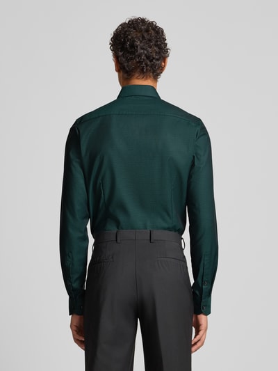 OLYMP Level Five Slim fit zakelijk overhemd met kentkraag Groen - 5