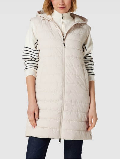 s.Oliver RED LABEL Bodywarmer met steekzakken opzij Offwhite - 4