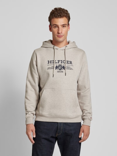 Tommy Hilfiger Hoodie met kangoeroezak Wit - 4