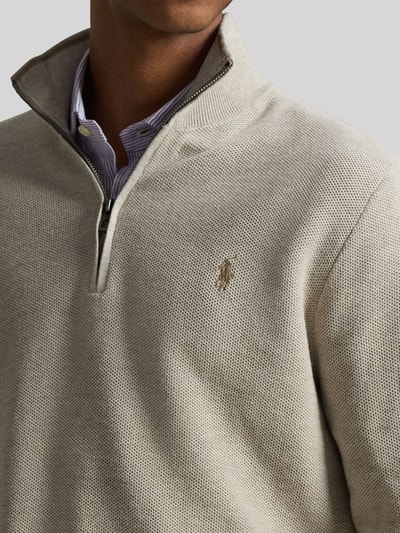 Polo Ralph Lauren regular fit schipperstrui van puur katoen Beige - 3