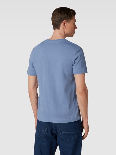 Tom Tailor T-Shirt mit melierter Optik Modell 'Uni Slub Tee' Ocean 5