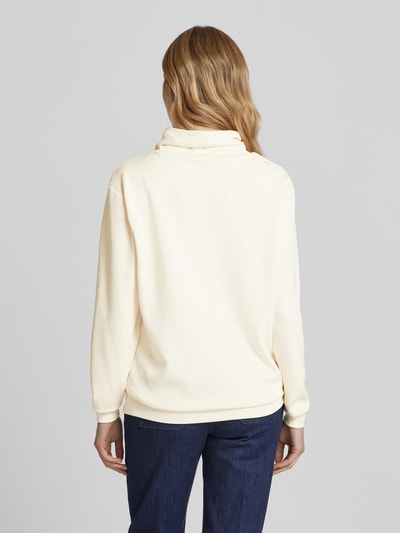 Soyaconcept Sweatshirt mit Statement-Print Modell 'BANU' Beige 5