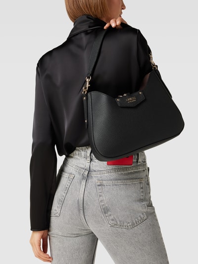 Guess Hobo Bag mit Label-Detail Modell 'BRENTON' Black 1