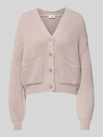 DRYKORN Oversized Strickjacke mit Woll-Anteil Sand 2