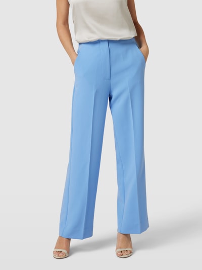 malito dames linnen broek | Stoffen broek in effen kleuren | Vrijetijdsbroek voor het strand | Chino - Capri Broek 1575 (wit, S