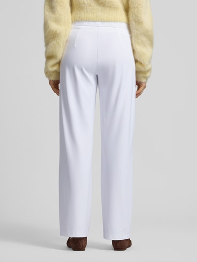Raffaello Rossi Straight Leg Jogpants aus Hightech Jersey Modell 'CANDICE' Weiss 5