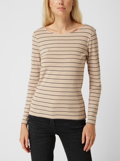 Tom Tailor Longsleeve mit Streifenmuster  Beige 4