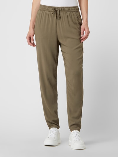 s.Oliver RED LABEL Schlupfhose aus Viskose  Khaki 4