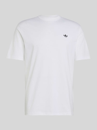 adidas Originals Regular Fit T-Shirt aus reiner Baumwolle Weiss 2