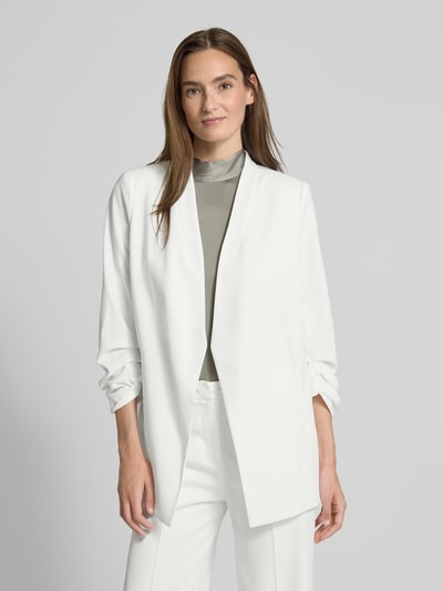 DKNY Blazer mit offener Vorderseite Offwhite 4