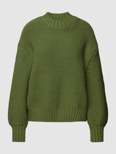 s.Oliver RED LABEL Gebreide pullover met turtleneck Grasgroen - 2