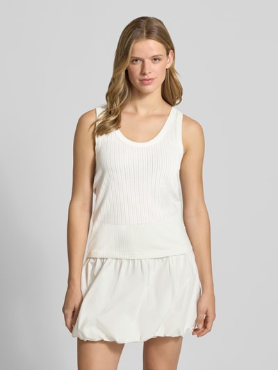 Marc O'Polo DENIM Regular-Fit Tanktop aus reiner Baumwolle Offwhite 4