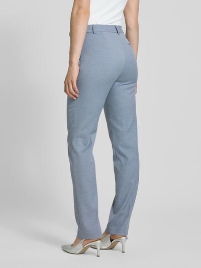 Christian Berg Woman Selection Stoffen broek met structuurmotief Lichtblauw - 5