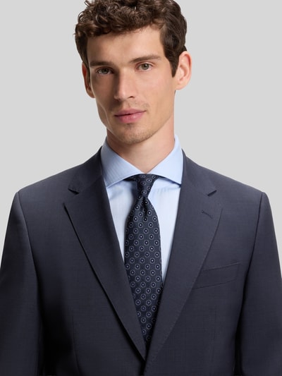 BOSS Slim Fit Anzug aus reiner Schurwolle Modell 'H-HUGE-2PCS-263' Marine 3