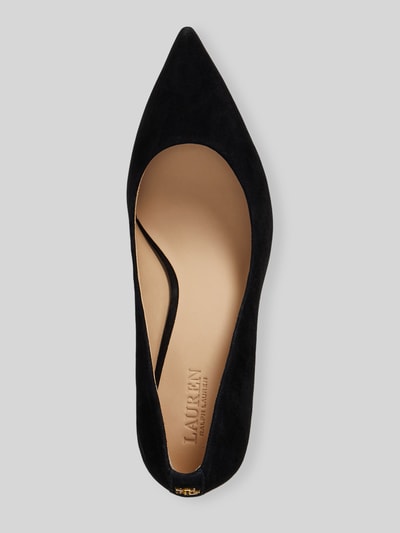 Lauren Ralph Lauren Pumps aus echtem Leder mit Logo-Detail Black 3