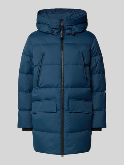 Marc O'Polo Regular Fit Daunenmantel mit Kapuze Royal 2
