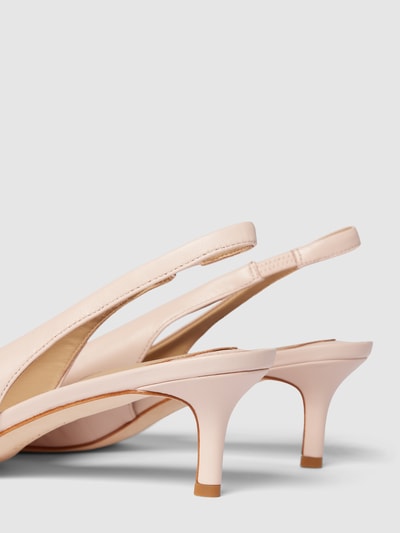 Lauren Ralph Lauren Pumps aus Leder mit spitzer Form Modell 'LOLAH' Hellrosa 2