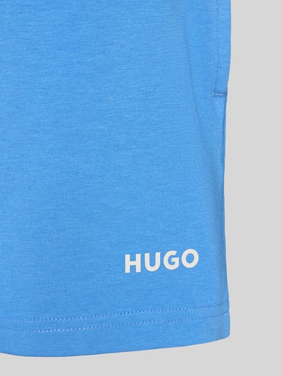 HUGO Pyjama-Shorts mit elastischem Bund Blau 2