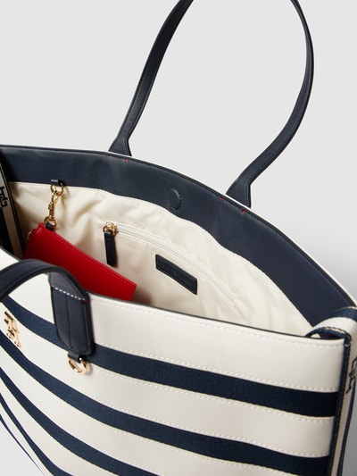 Tommy Hilfiger Shopper mit Streifenmuster Marine 4