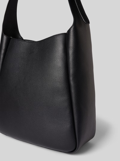 BOSS Torba z uchwytami z imitacji skóry model ‘ANETT’ Czarny 3