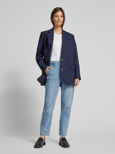 Marc O'Polo Cropped Boyfriend Jeans aus Baumwoll-Mix Modell 'IVA' Hellblau Melange 1