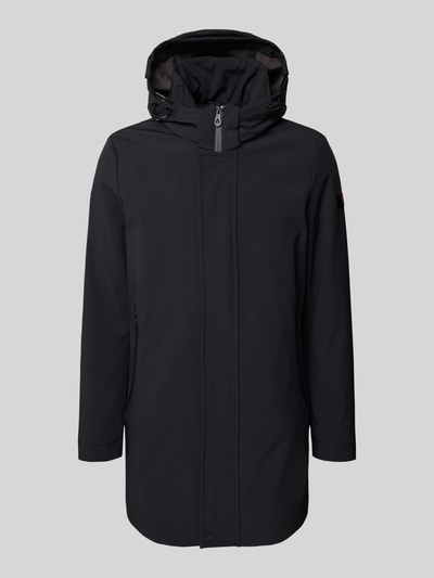 Peuterey Extra lang jack, model 'AIBALI' Zwart - 2