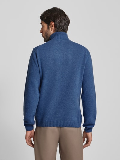 Casual Friday Rollkragenpullover mit Label-Detail Modell 'Karl' Royal Melange 5