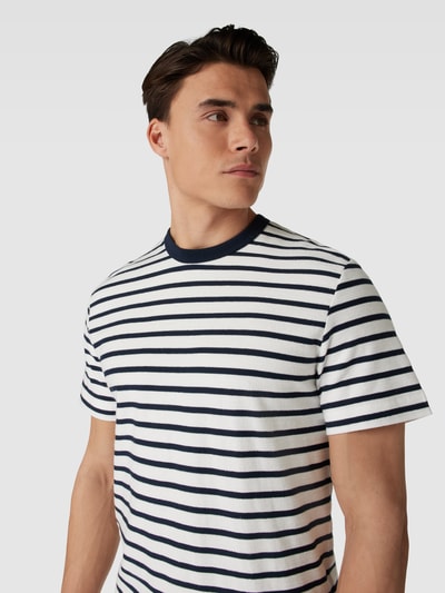 Tom Tailor T-Shirt mit Streifenmuster Marine 3